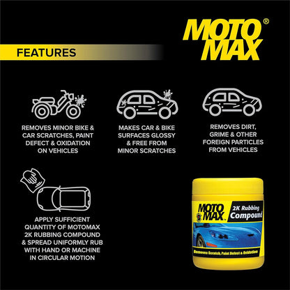 MOTOMAX 2K Rubbing Compound 200g