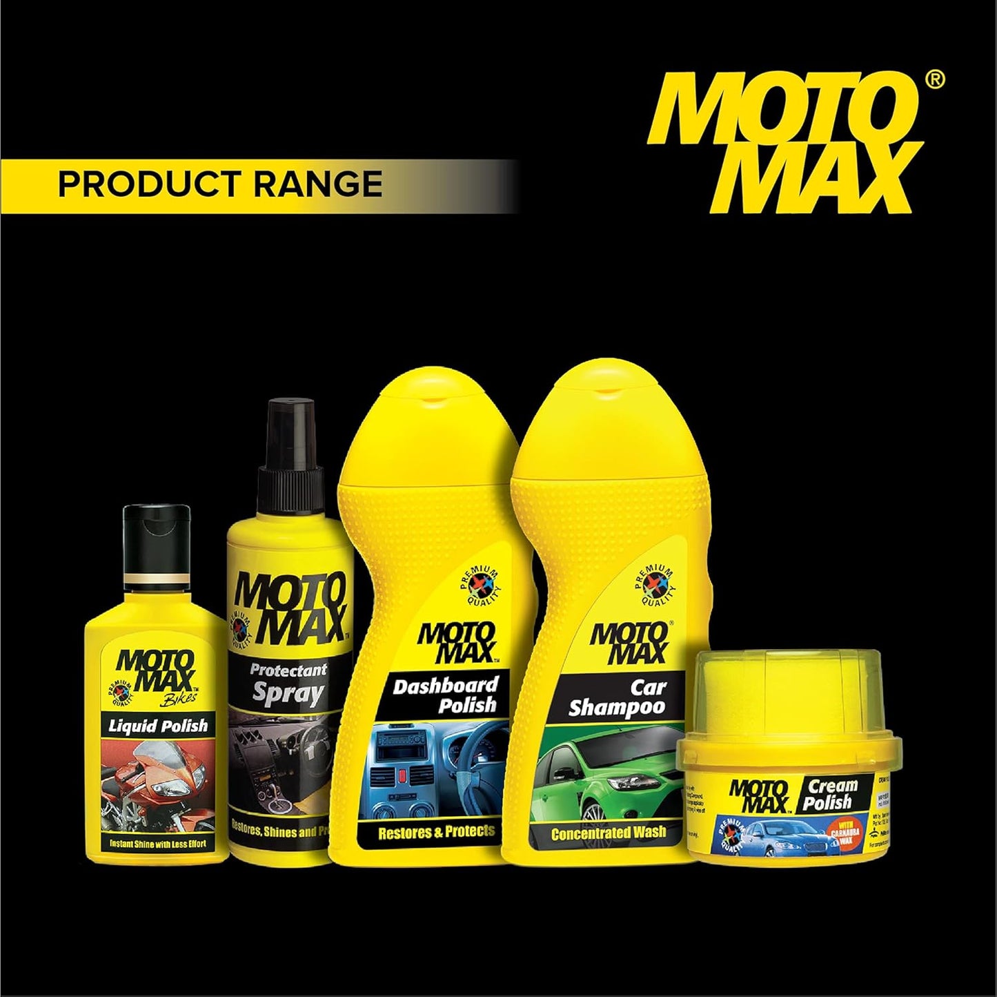 Motomax Bike & Car Cream Polish (230gm)