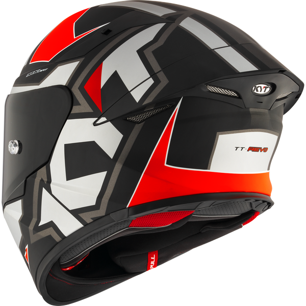 TT-REVO - ELECTRON MATT GREY RED