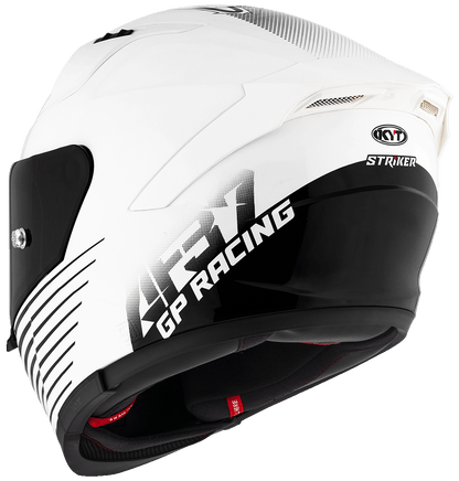 KYT Striker AF37 Livery White Black