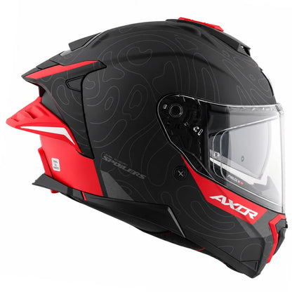 Axor Brutale Airwaves Full Face Helmet with Dual Spoilers