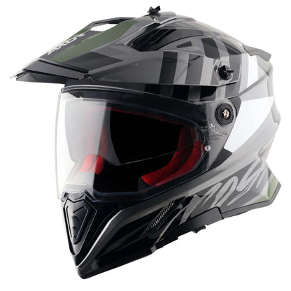 X-Cross Dual Visor Orbit Helmet
