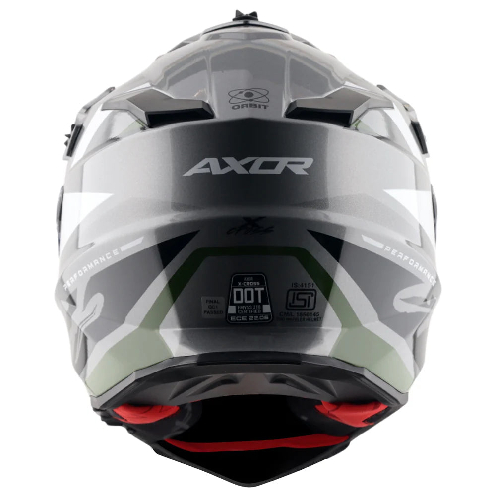 X-Cross Dual Visor Orbit Helmet