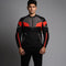 Black Grey red