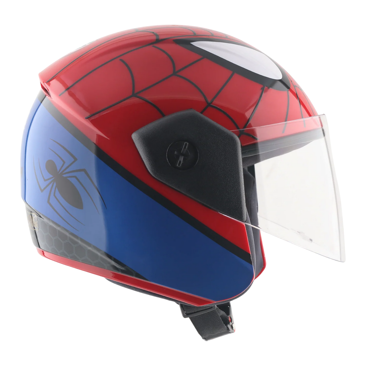 Junior Buds OF Spider Man Helmet (Kid's Helmet)