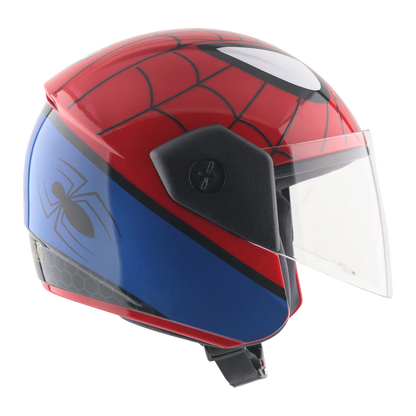 Junior Buds OF Spider Man Helmet (Kid's Helmet)
