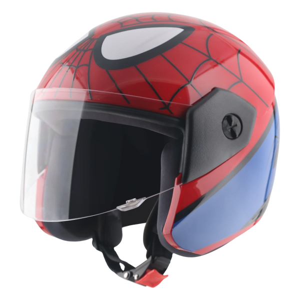 Junior Buds OF Spider Man Helmet (Kid's Helmet)