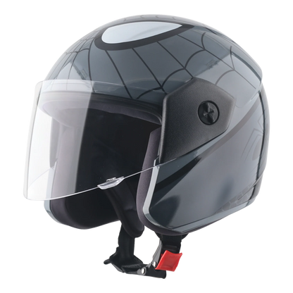 Junior Buds OF Spider Man Helmet (Kid's Helmet)