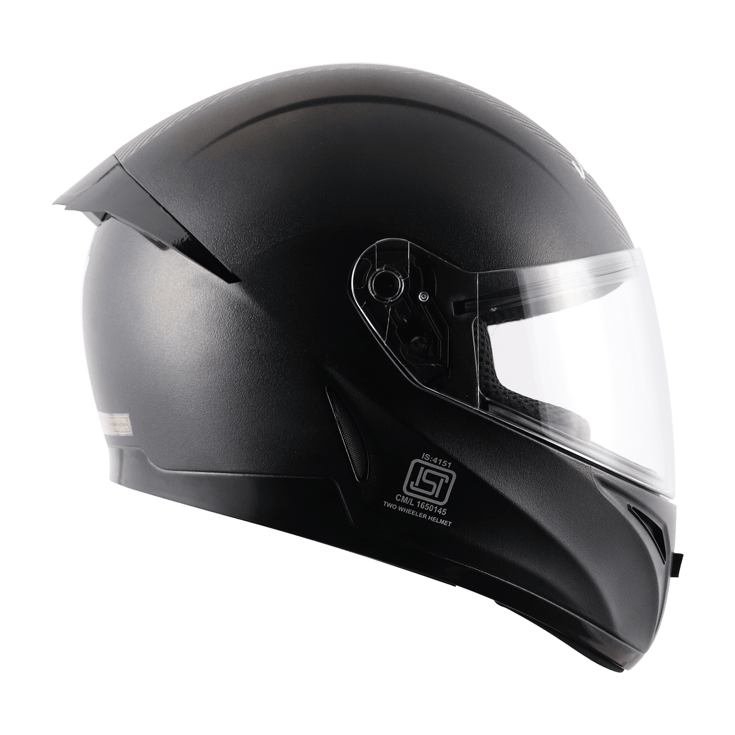Breeze Texture Finish Helmet with Spoiler