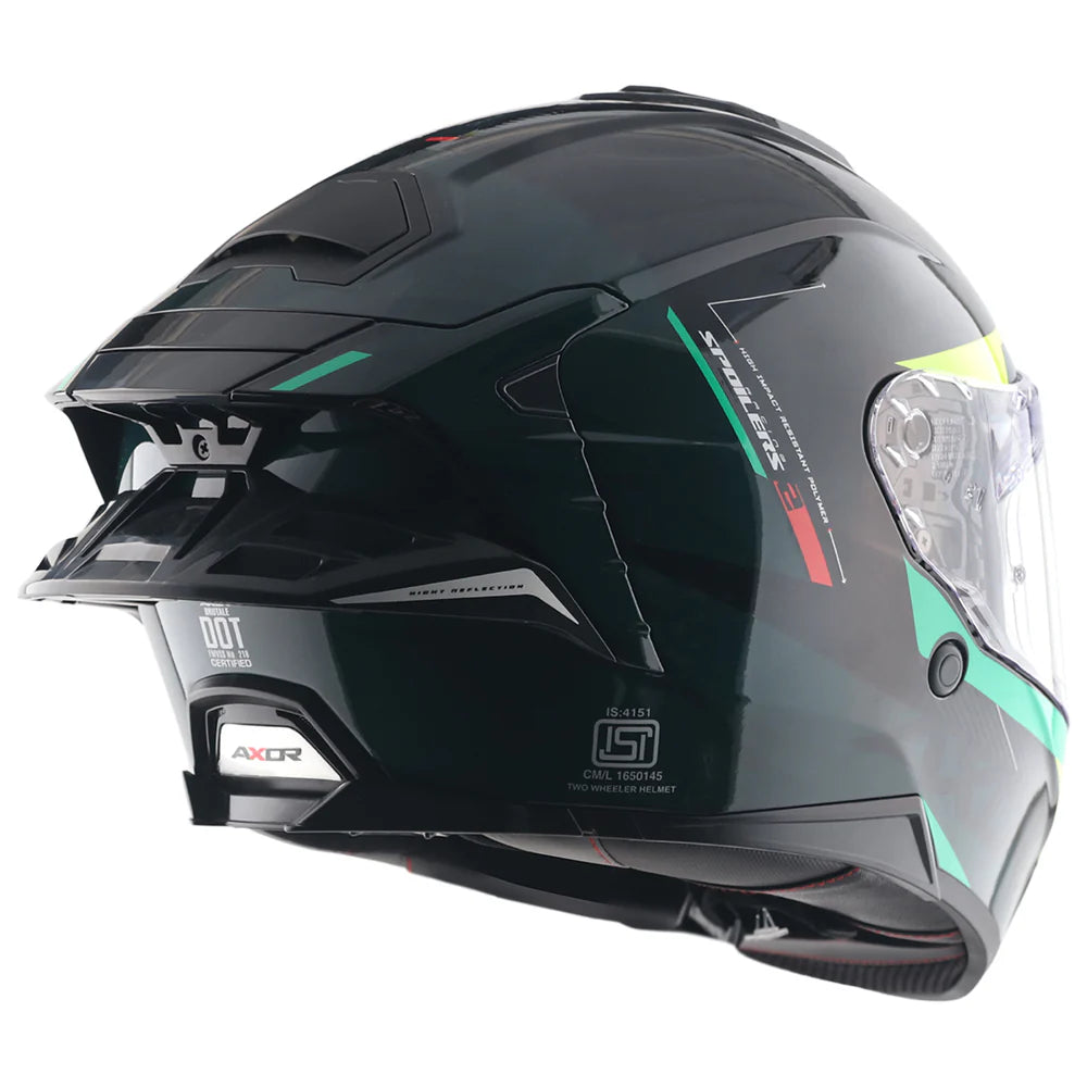 Brutale Kryptic Dual Spoiler Helmet