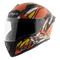 Dull Black Orange