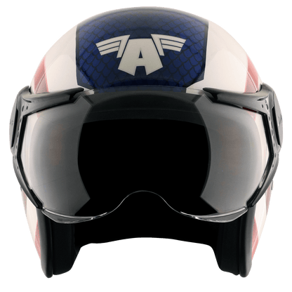 Jet Marvel Captain America Edition Helmet