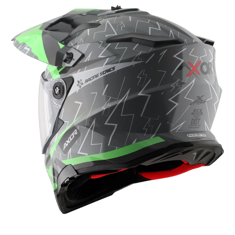 X-Cross Flash Dual Visor Helmet