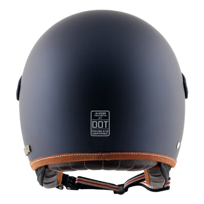 Retro Jet West Helmet with Peak