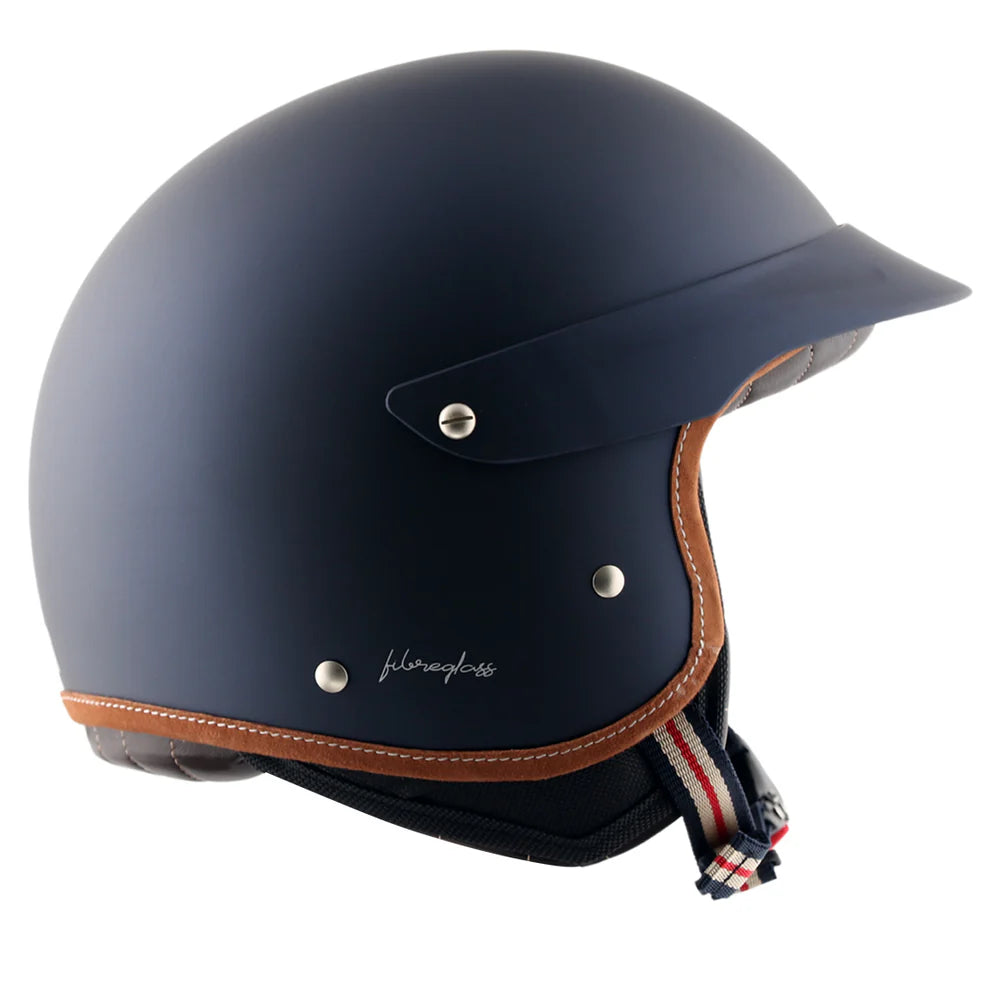 Retro Jet West Helmet with Peak