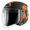 Dull Black Orange