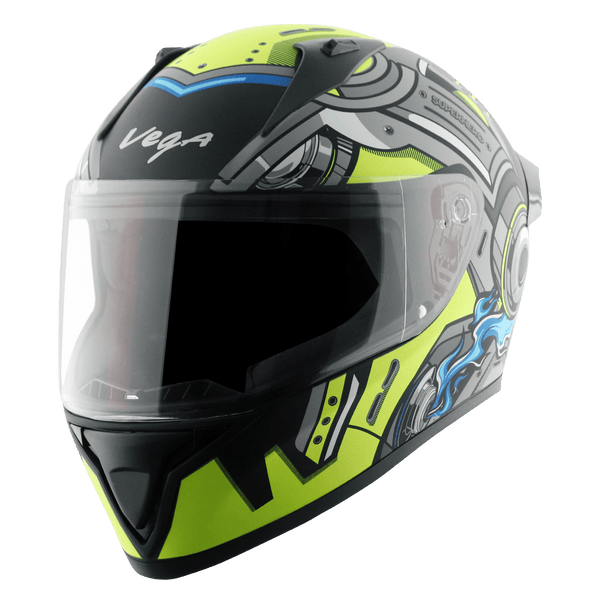 DULL BLACK NEON YELLOW