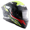 DULL BLACK NEON YELLOW