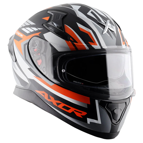 Dull Black Orange