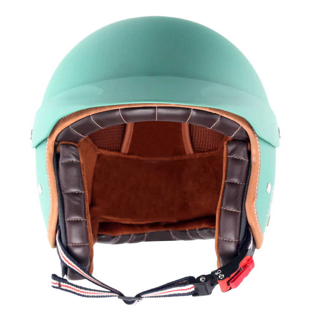 Retro Jet West Helmet with Peak