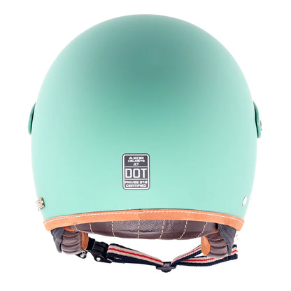 Retro Jet West Helmet with Peak