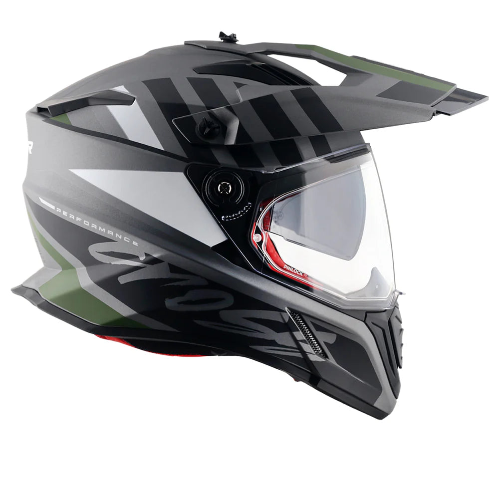 X-Cross Dual Visor Orbit Helmet