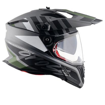 X-Cross Dual Visor Orbit Helmet