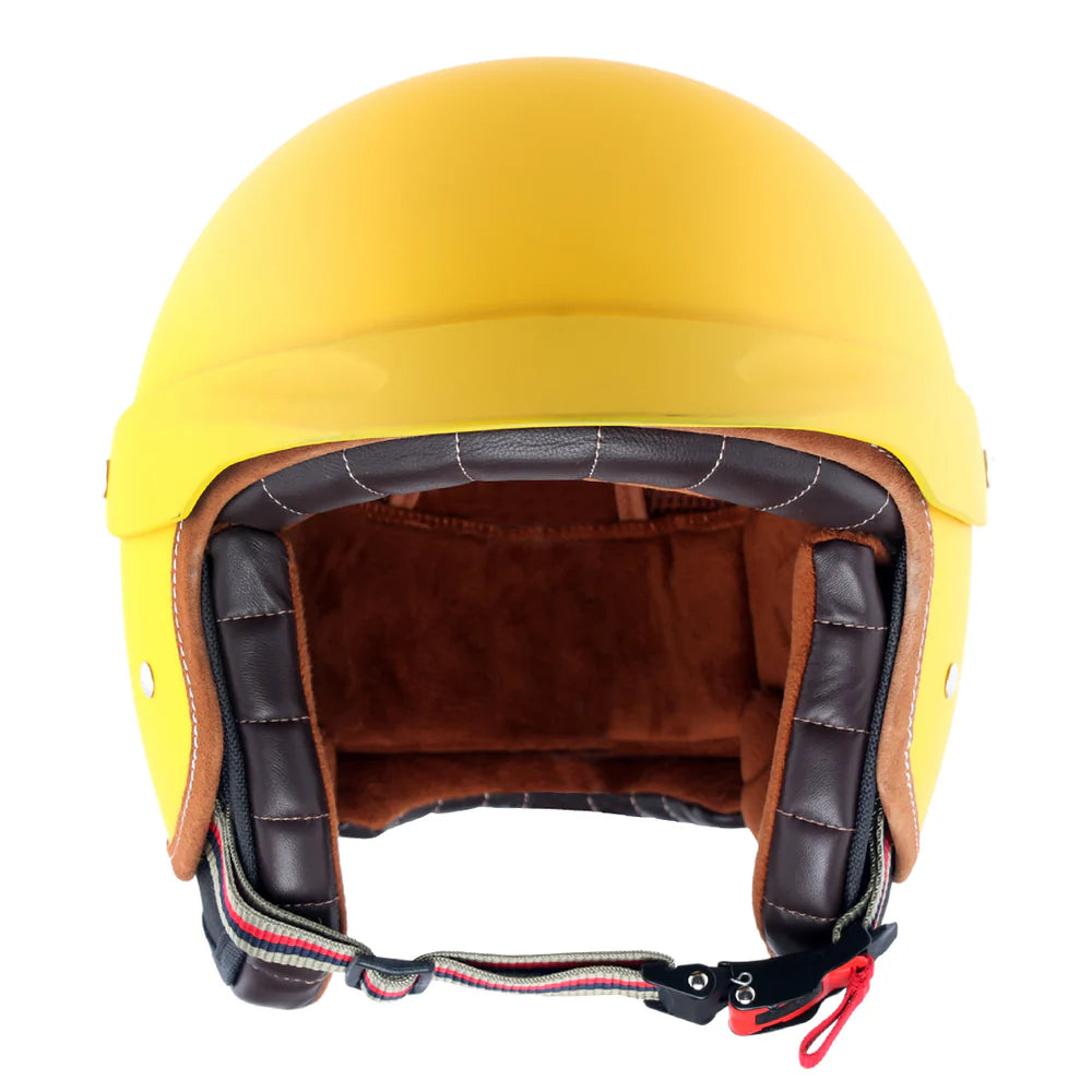 Retro Jet West Helmet with Peak