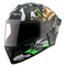 DULL BLACK NEON GREEN