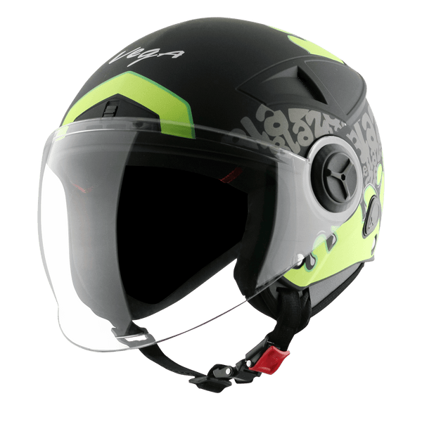 DULL BLACK NEON YELLOW