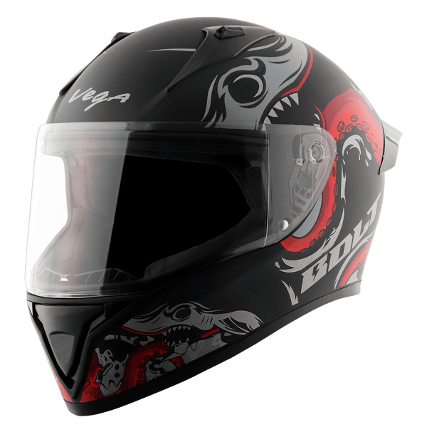 DULL BLACK RED