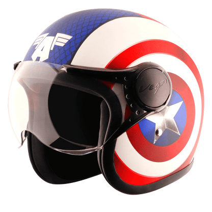 Jet Marvel Captain America Edition Helmet