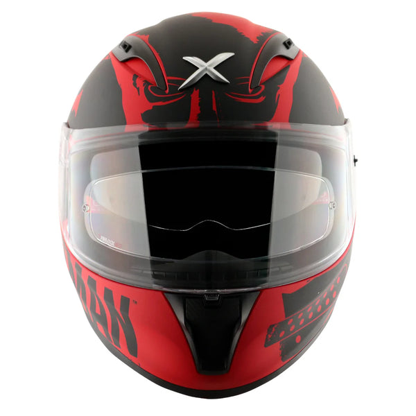 DULL RED BLACK
