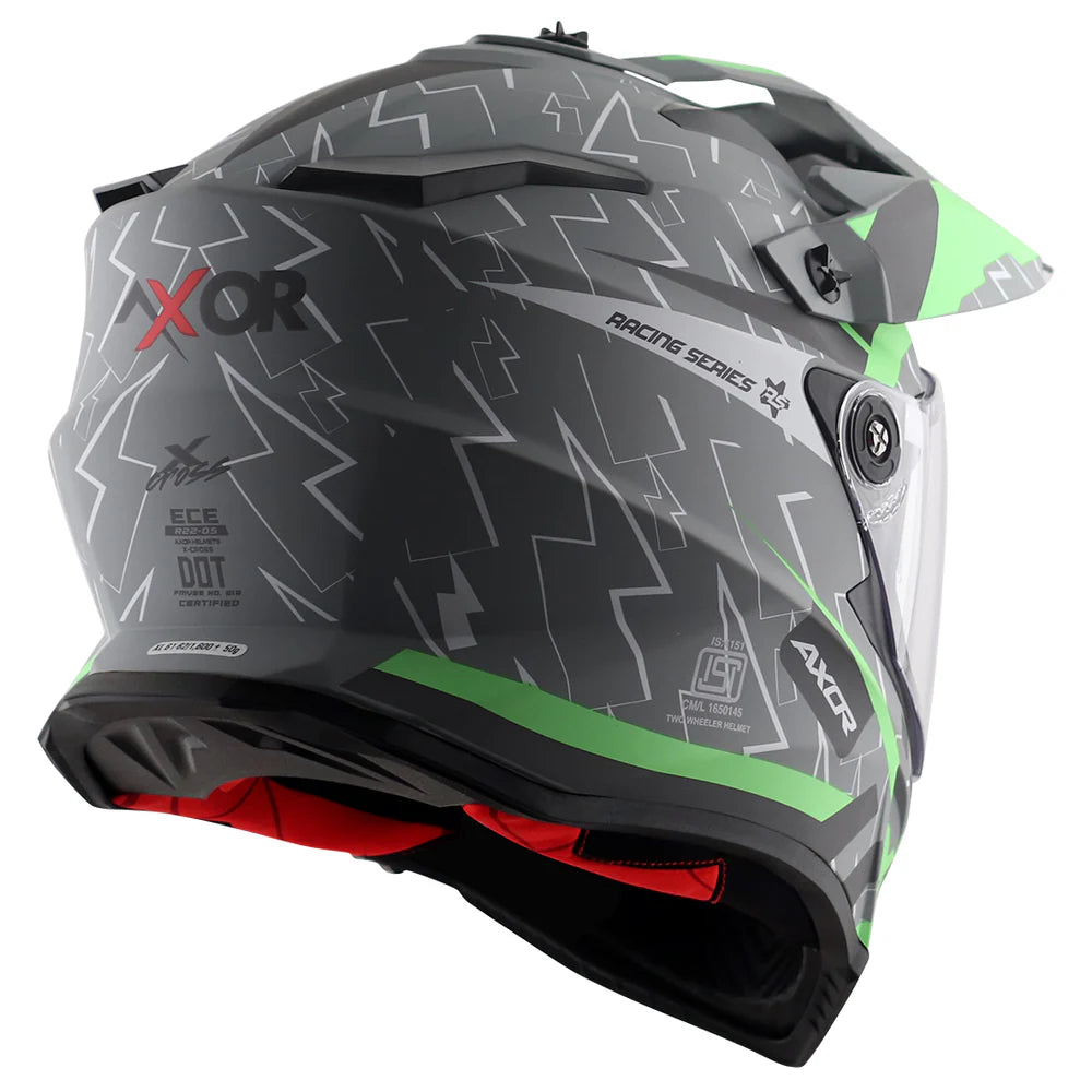 X-Cross Flash Dual Visor Helmet