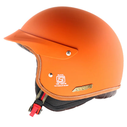 Retro Jet West Helmet with Peak