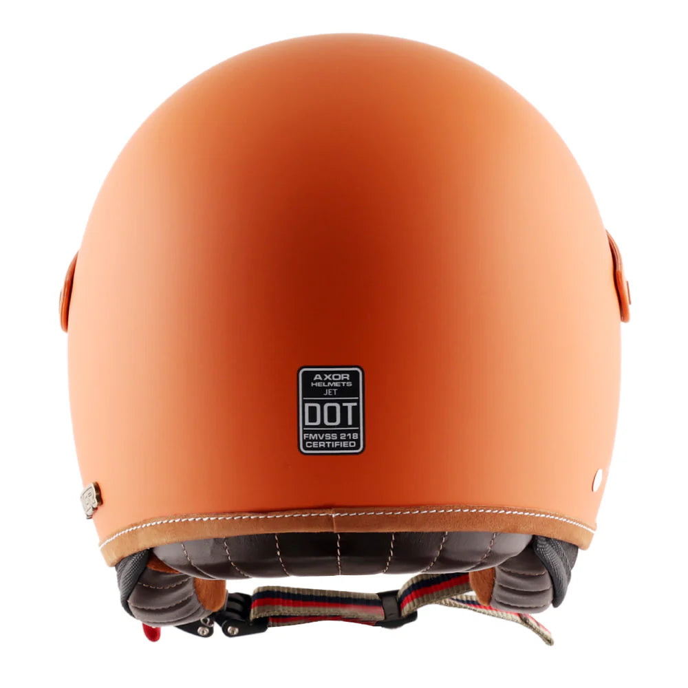 Retro Jet West Helmet with Peak
