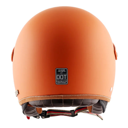 Retro Jet West Helmet with Peak