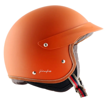 Retro Jet West Helmet with Peak