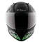 DULL BLACK NEON GREEN