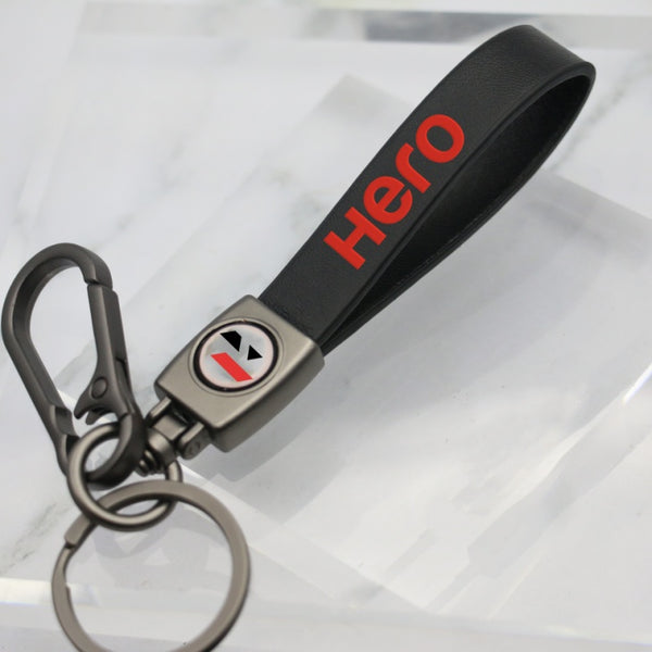 HERO LEATHER KEY CHAIN