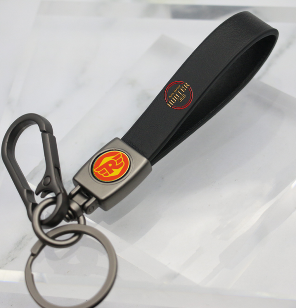 ROYAL ENFIELD HUNTER 350 LEATHER KEY CHAIN
