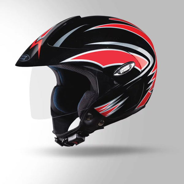 BLACK & RED