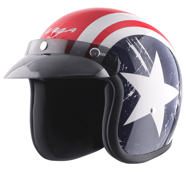 Jet With Peak Captain Helmet