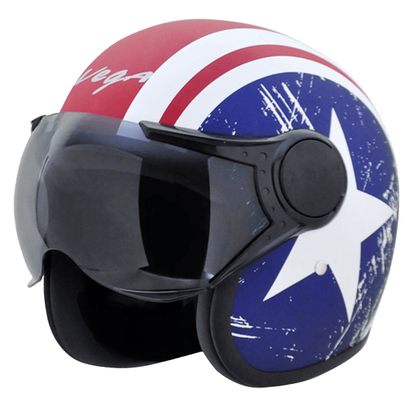 JET Captain W/Visor Helmet