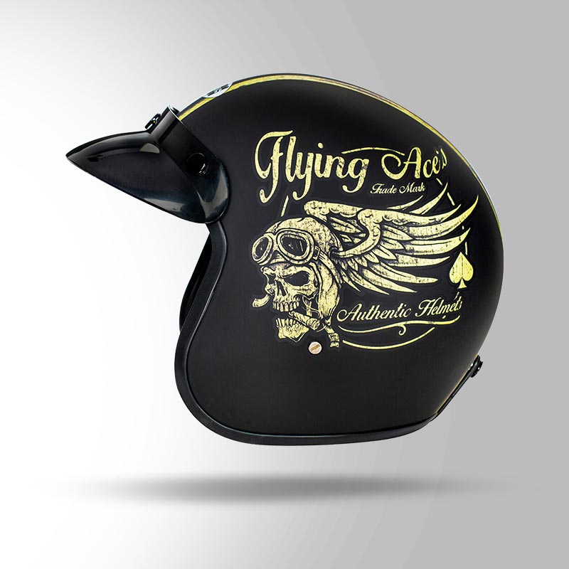 JETSTAR CLASSIC D5 DECOR FLYING ACES MATT BLACK