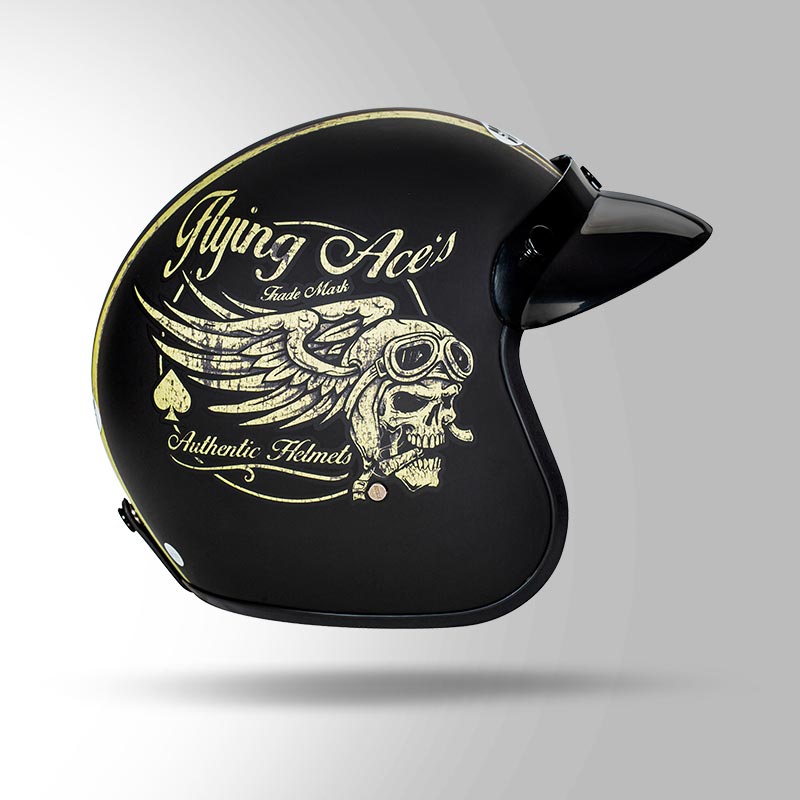 JETSTAR CLASSIC D5 DECOR FLYING ACES MATT BLACK
