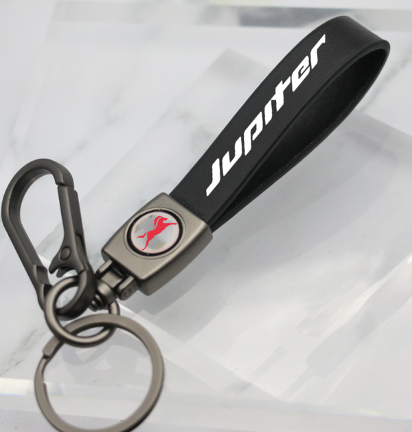 TVS JUPITER LEATHER KEY CHAIN