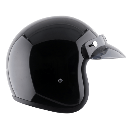 Jet With Peak Helmet