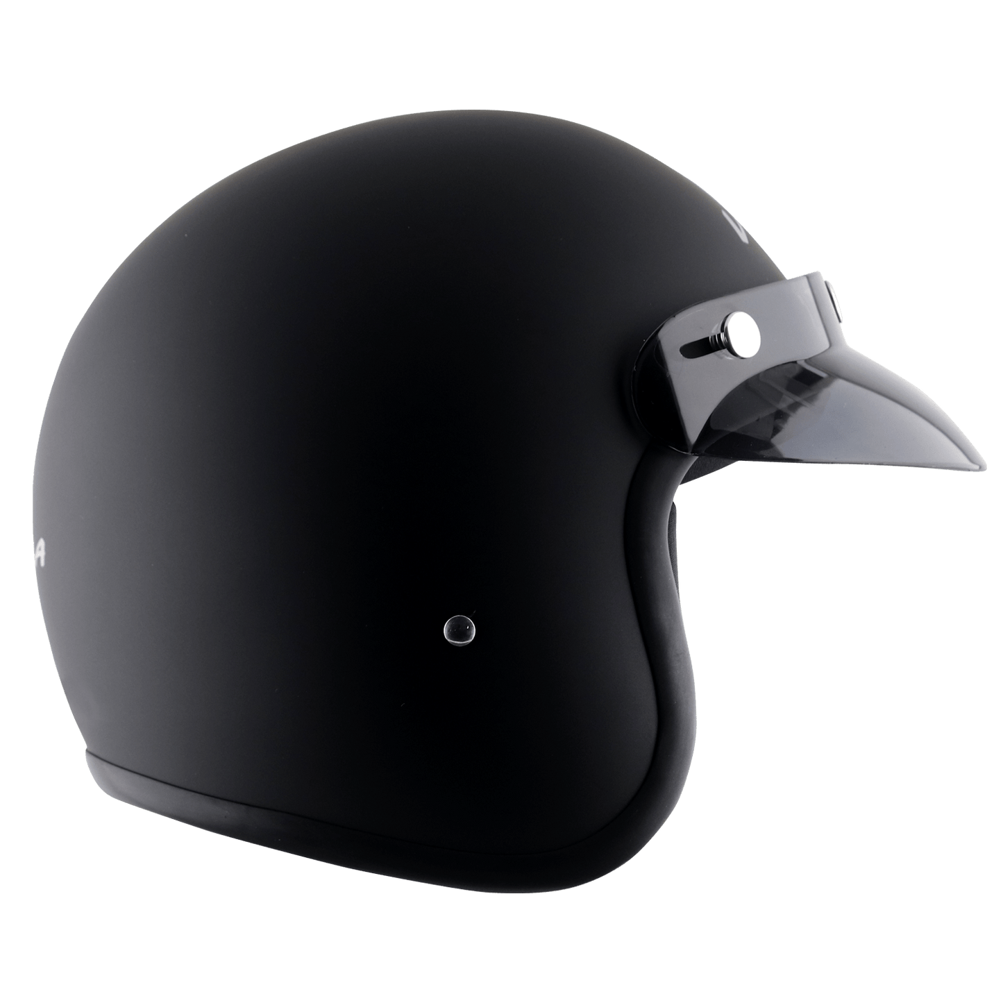 Jet With Peak Helmet