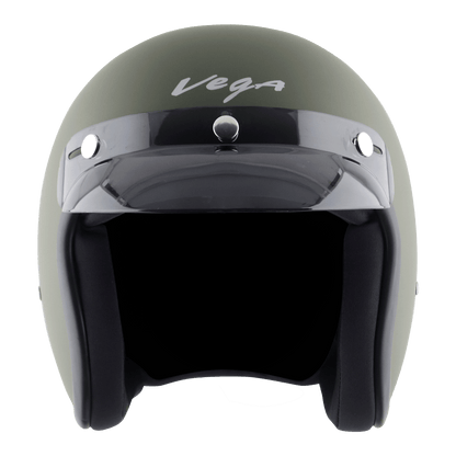 Jet With Peak Helmet